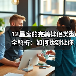 12星座的完美伴侣类型全解析：如何找到让你心动的TA（图1）