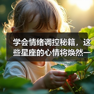 学会情绪调控秘籍,这些星座的心情将焕然一新(图1) 学会情绪调控秘籍,这些星座的心情将焕然一新(图1)