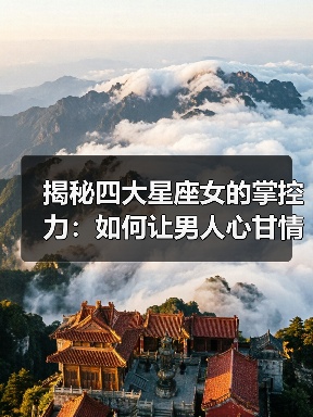 揭秘四大星座女的掌控力：如何让男人心甘情愿沦陷（图3）
