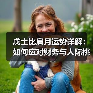 戊土比肩月运势详解:如何应对财务与人际挑战?(图1) 戊土比肩月运势详解:如何应对财务与人际挑战?(图1)