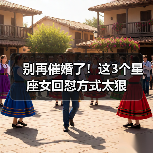别再催婚了！这3个星座女回怼方式太狠（图2）
