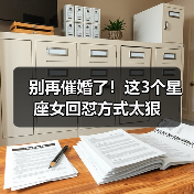 别再催婚了！这3个星座女回怼方式太狠（图4）