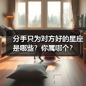分手只为对方好的星座是哪些?你属哪个?(图1) 分手只为对方好的星座是哪些?你属哪个?(图1)