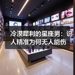 冷漠犀利的星座男：识人精准为何无人能伤（图3）