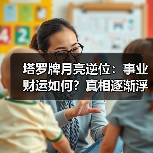 塔罗牌月亮逆位：事业财运如何？真相逐渐浮现（图4）