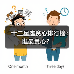 十二星座中最贪心的竟是它们？白羊座居首-辰飞雨慧纳知运