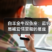 白羊金牛双鱼座：最容易被爱情蒙蔽的星座（图4）