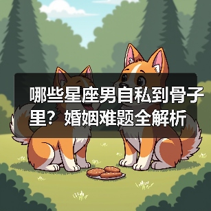 哪些星座男自私到骨子里?婚姻难题全解析(图1) 哪些星座男自私到骨子里?婚姻难题全解析(图1)