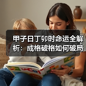 甲子日丁卯时命运全解析:成格破格如何破局?(图3) 甲子日丁卯时命运全解析:成格破格如何破局?(图3)