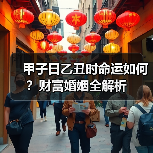 甲子日乙丑时命运如何?财富婚姻全解析(图4) 甲子日乙丑时命运如何?财富婚姻全解析(图4)