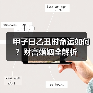甲子日乙丑时命运如何?财富婚姻全解析(图3) 甲子日乙丑时命运如何?财富婚姻全解析(图3)
