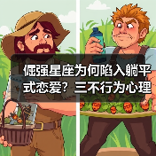 倔强星座为何陷入躺平式恋爱？三不行为心理真相（图4）