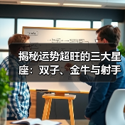 揭秘运势超旺的三大星座：双子、金牛与射手的锦鲤体质（图2）