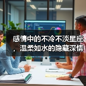 感情中的不冷不淡星座，温柔如水的隐藏深情（图3）