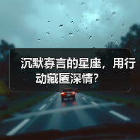 沉默寡言的星座，用行动藏匿深情？（图2）