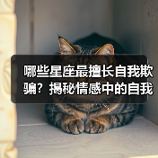 哪些星座最擅长自我欺骗？揭秘情感中的自我逃避（图3）