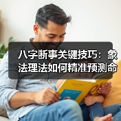 八字断事关键技巧:象法理法如何精准预测命运?(图1) 八字断事关键技巧:象法理法如何精准预测命运?(图1)