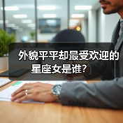 外貌平平却最受欢迎的星座女是谁?(图2) 外貌平平却最受欢迎的星座女是谁?(图2)