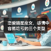 恋爱脑星座女,感情中容易吃亏的三个类型(图1) 恋爱脑星座女,感情中容易吃亏的三个类型(图1)