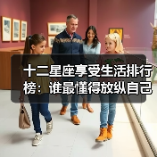 十二星座享受生活排行榜:谁最懂得放纵自己?(图1) 十二星座享受生活排行榜:谁最懂得放纵自己?(图1)