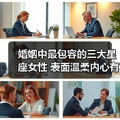 婚姻中最包容的三大星座女性 表面温柔内心有真相（图1）