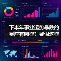 下半年事业运势暴跌的星座有哪些?警惕这些隐患(图1) 下半年事业运势暴跌的星座有哪些?警惕这些隐患(图1)