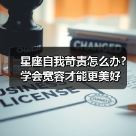 星座自我苛责怎么办?学会宽容才能更美好(图3) 星座自我苛责怎么办?学会宽容才能更美好(图3)