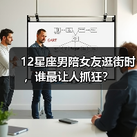 12星座男陪女友逛街时，谁最让人抓狂？（图2）