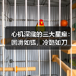 心机深藏的三大星座:圆滑如狐,冷酷如刀(图2) 心机深藏的三大星座:圆滑如狐,冷酷如刀(图2)