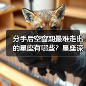 分手后空窗期最难走出的星座有哪些？星座深度解析（图2）