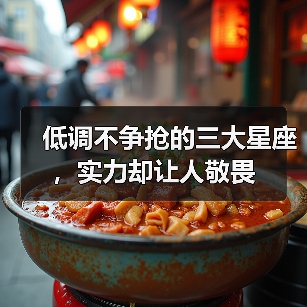 低调不争抢的三大星座,实力却让人敬畏(图3) 低调不争抢的三大星座,实力却让人敬畏(图3)
