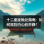 十二星座独处指南：如何找到内心的平静？（图2）