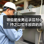 哪些星座男追求最耐心？持之以恒不放弃的真相！（图2）
