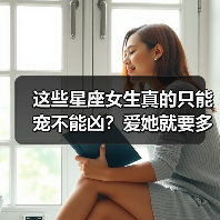 这些星座女生真的只能宠不能凶?爱她就要多迁就!(图4) 这些星座女生真的只能宠不能凶?爱她就要多迁就!(图4)