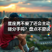 星座男不爱了还会主动提分手吗?盘点不愿说再见的原因(图2) 星座男不爱了还会主动提分手吗?盘点不愿说再见的原因(图2)