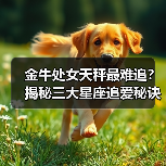 金牛处女天秤最难追?揭秘三大星座追爱秘诀(图4) 金牛处女天秤最难追?揭秘三大星座追爱秘诀(图4)
