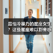最怕冷暴力的星座女生？这些星座难以割舍感情（图1）