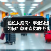 逆位女祭司：事业财运如何？忽略直觉的代价（图1）