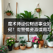 魔术师逆位财运事业如何？需警惕资源误用与财务陷阱（图1）