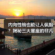 内向性格也能让人佩服？揭秘三大星座的非凡魅力（图3）