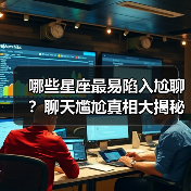 哪些星座最易陷入尬聊?聊天尴尬真相大揭秘(图1) 哪些星座最易陷入尬聊?聊天尴尬真相大揭秘(图1)