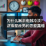 为什么越亲密越冷淡？这些星座男的恋爱真相揭秘（图2）