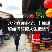 八字命理必学:十神详解如何解读人生运势?(图1) 八字命理必学:十神详解如何解读人生运势?(图1)