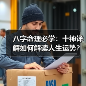 八字命理必学:十神详解如何解读人生运势?(图4) 八字命理必学:十神详解如何解读人生运势?(图4)