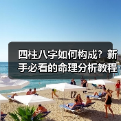 四柱八字如何构成?新手必看的命理分析教程(图4) 四柱八字如何构成?新手必看的命理分析教程(图4)