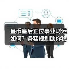 星币皇后正位事业财运如何？务实规划助你稳中求胜（图1）