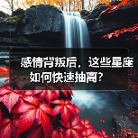 感情背叛后,这些星座如何快速抽离?(图2) 感情背叛后,这些星座如何快速抽离?(图2)