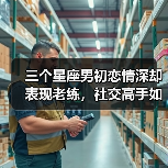 三个星座男初恋情深却表现老练,社交高手如何赢得芳心?(图1) 三个星座男初恋情深却表现老练,社交高手如何赢得芳心?(图1)