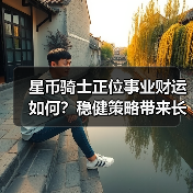 星币骑士正位事业财运如何?稳健策略带来长期收益(图2) 星币骑士正位事业财运如何?稳健策略带来长期收益(图2)
