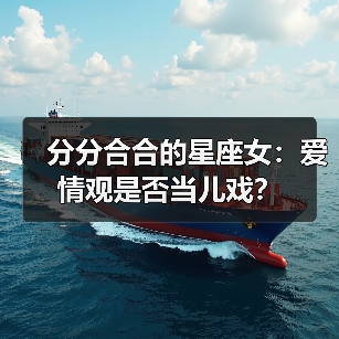 分分合合的星座女：爱情观是否当儿戏？（图4）